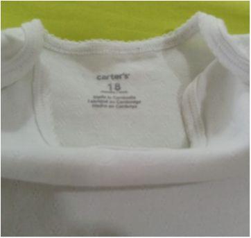 Body tam 18 meses CARTER`S! - 18 meses - Carter`s