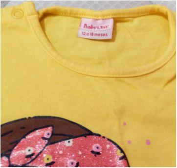 Camiseta tam 12 a 18 meses Baby Way com etiqueta! - 12 a 18 meses - Baby Way