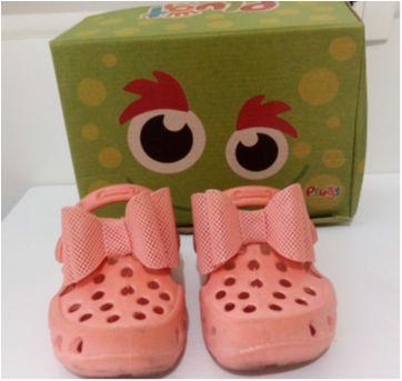 Crocks tam 21/22 Salmão PLUGT! - 21 - Crocs e plugt