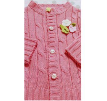 Casaco em Tricô Toys & Kids! - 2 anos - Toys & Kids
