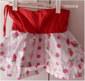 Saia tam 2 da Moranguinho  - 2 anos - Strawberry shortcake
