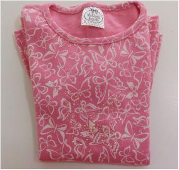 Blusa Borboletas Tam 3 VICTÓRIA AUGUSTO! - 3 anos - Victoria Augusto