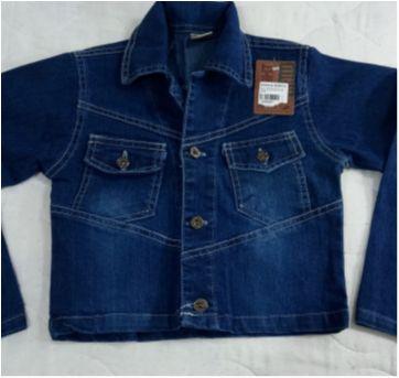 NOVA - Jaqueta Jeans tam 3 AYLAHT! - 3 anos - Confecção Exclusiva