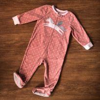 Macacão carters fleece menina 18 meses - 18 meses - Carter`s