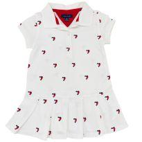 002 - Vestido Polo Manga Curta Tommy Hilfiger - 18 meses - Tommy Hilfiger