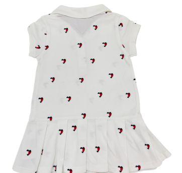 002 - Vestido Polo Manga Curta Tommy Hilfiger - 18 meses - Tommy Hilfiger