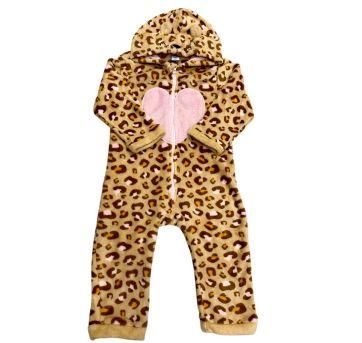 Macacão Kigurumi oncinha - 6 anos - Tip Top