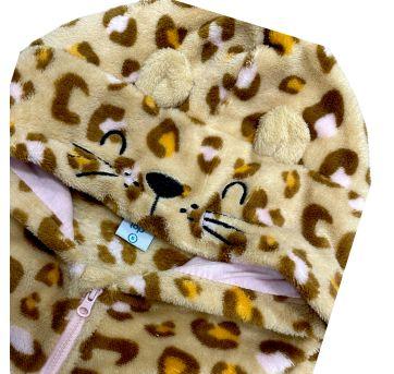 Macacão Kigurumi oncinha - 6 anos - Tip Top