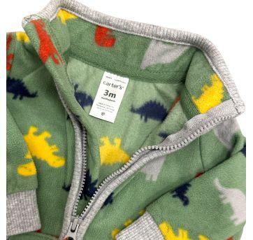 Macacão Fleece Carter’s - 3 meses - Carter`s