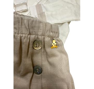 Conjunto de batizado Paola Da Vinci - 9 a 12 meses - Paola Da Vinci