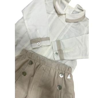 Conjunto de batizado Paola Da Vinci - 9 a 12 meses - Paola Da Vinci