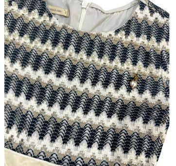 Vestido de festa Um mais Um - 8 anos - Um mais um