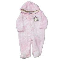 Macacão de plus rosa tip-top - 0 a 3 meses - Tip Top