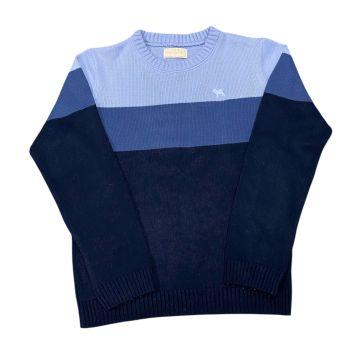 Suéter em tons azuis Charpey - 10 anos - Charpey