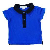 Camiseta Polo Azul Burberry - 6 meses - Burberry