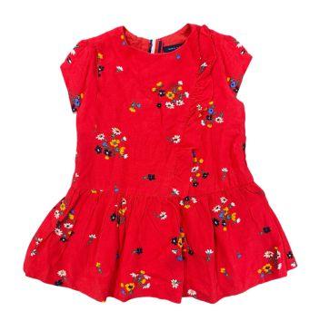 Vestido Estampado Tommy Hilfiger - 18 meses - Tommy Hilfiger