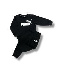 Conjunto de moletom preto Puma - 12 a 18 meses - Puma