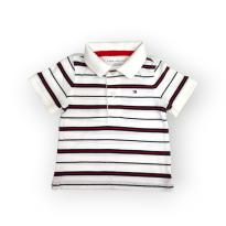 Camisa Polo Tommy Hilfiger - 6 a 9 meses - Tommy Hilfiger