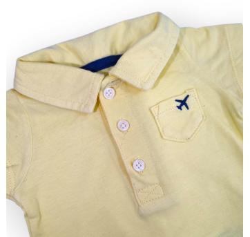 Body Polo Carter`s - 3 meses - Carter`s