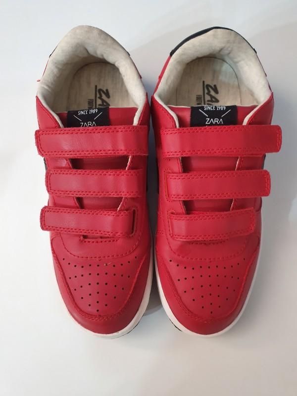 tenis zara vermelho