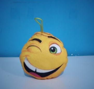 Pelúcia Chaveiro dupla face Gene Piscando/Risada Emoji McDonald’s - Sem faixa etaria - Mc Donald`s