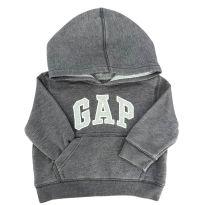 Blusa Moletom Cinza Gap - 6 a 9 meses - Gap Kids
