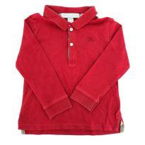 Camiseta Manga Longa Vermelha Burberry - 1 ano - Burberry