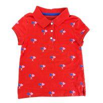Camiseta Polo Vermelha Tommy Hilfiger - 4 anos - Tommy Hilfiger