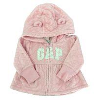 Blusa Moletom Rosa Gap - 3 a 6 meses - Gap Kids