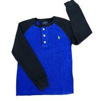Roupa Blusa Tricô Azul Ralph Lauren - 6 anos - Ralph Lauren