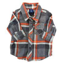 Camisa Xadrez Gap - 0 a 3 meses - Gap Kids