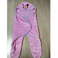 3007  saco de dormir swaddle disney minnie rosa -  - Disney