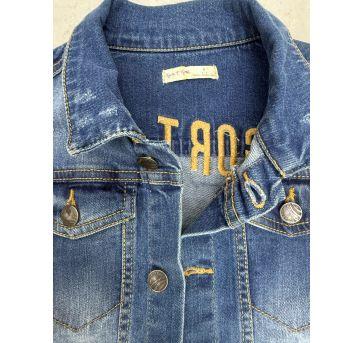 Jaqueta Jeans Tigor Menino - Tamanho 10 Anos - 10 anos - Tigor