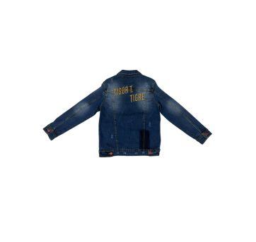 Jaqueta Jeans Tigor Menino - Tamanho 10 Anos - 10 anos - Tigor