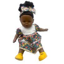 Boneca Negra Fecha Olhos C/cabelo Sapatinho - Estrela - Sem faixa etaria - Estrela