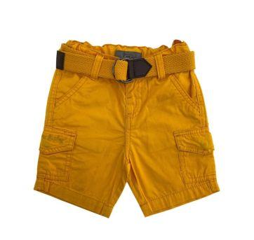 Bermuda Amarela Tigor - 9 a 12 meses - Tigor