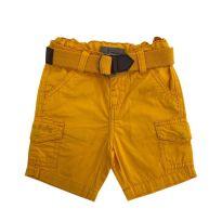 Bermuda Amarela Tigor - 9 a 12 meses - Tigor