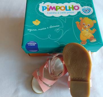 Sandália  Pimpolho Linda tamanho 19 - 19 - Pimpolho