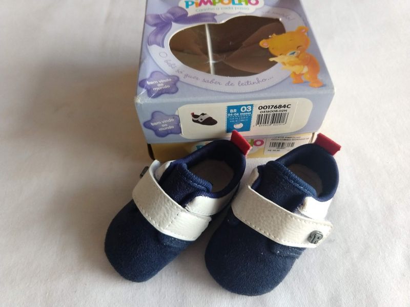 sapato pimpolho tamanho 4