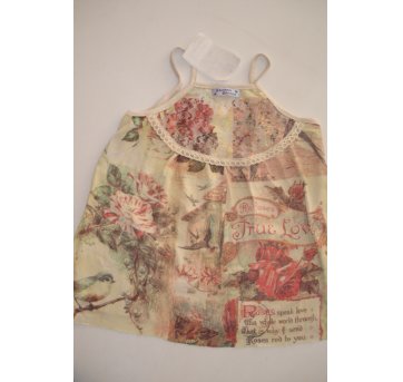 BLUSINHA/BATA - 7 anos - BANANA BACANA