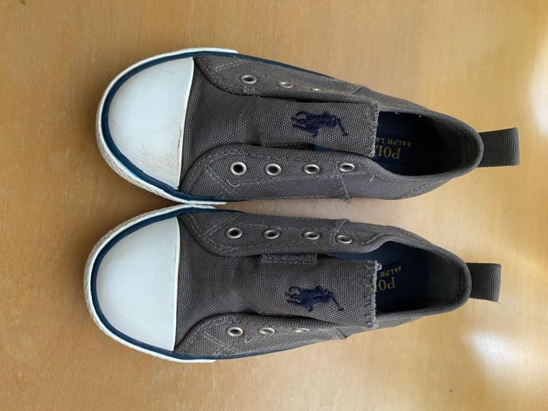 Tenis Polo Ralph Lauren Vaughn Sneaker Cinza | Meu Tênis- A loja de grife  mais querida do Brasil!
