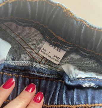 Bermuda jeans - 7 anos - Zara Kids
