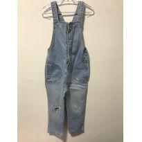 Macacão Jardineira Jeans Zara USA TAM 2-3 years - 2 anos - Zara