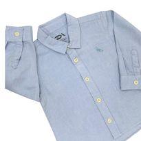 Camisa Social Manga Longa Reserva Mini - 1 ano - Reserva mini