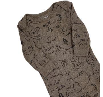 Macacão com Estampa de Animais Carter´s - 3 meses - Carter`s