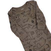 Macacão com Estampa de Animais Carter´s - 3 meses - Carter`s