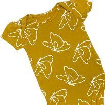 Body Manga Curta Borboleta Carter´s - 6 meses - Carter`s