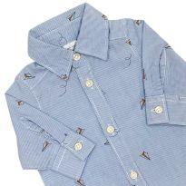 Camisa Social com Estampa de Aviões Carter´s - Recém Nascido - Carter`s