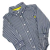 Body Manga Longa Xadrez Carter´s - 2 anos - Carter`s