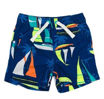 Bemuda com Estampa de Barcos Carter´s - 9 meses - Carter`s